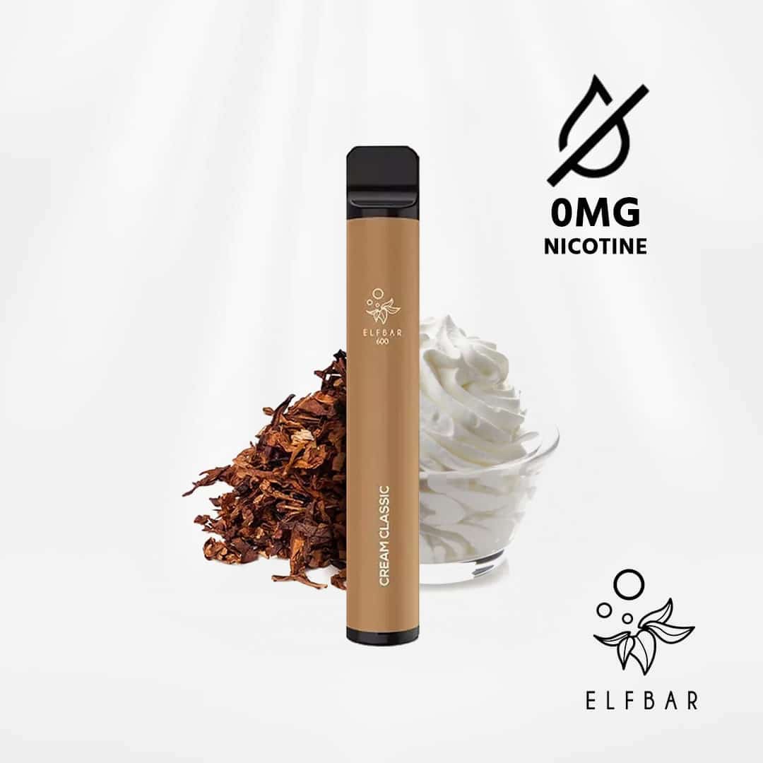 ELFBAR 600 Classic Cream ohne Nikotin